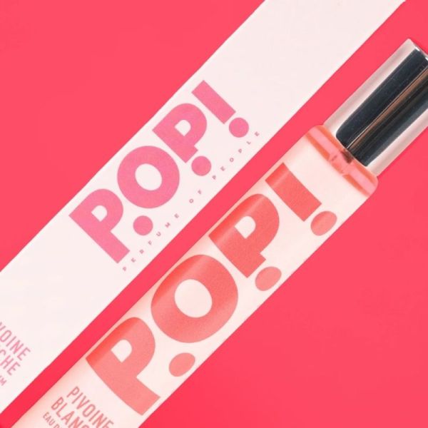 P.O.P ! Eau de Parfum Pivoine Blanche 30 ml - Fragrance florale et musquée