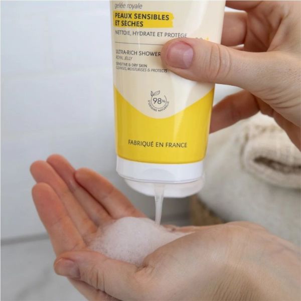 Alvadiem Xerolia Gel Douche Surgras 200 ml - Hydratation durable des peaux sèches et sensibles