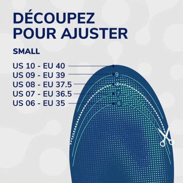 Scholl 24H Énergie Semelles Multi-Usages Taille 40-47,5 1 Paire – Amorti et dynamisme