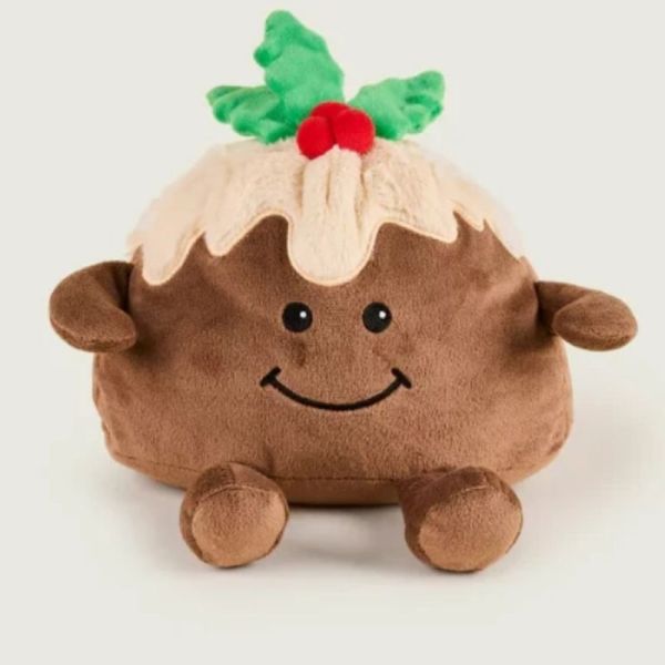 Soframar Warmies Bouillotte Peluche Déhoussable Pudding - Chaleur réconfortante et effet apaisant