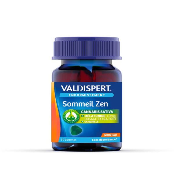 Valdispert Sommeil Zen Gommes - 30 Gummies - Favorise l'Endormissement