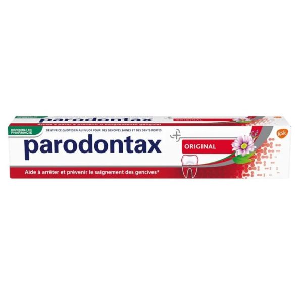 Parodontax Dentifrice Original Soin Gencives Sensibles - 75ml