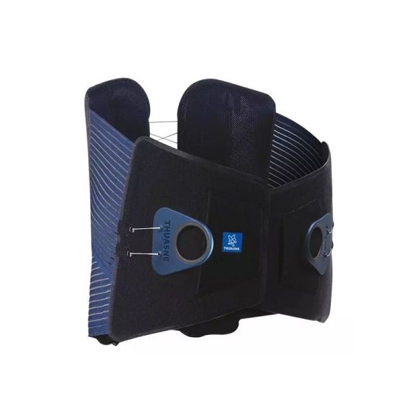 Thuasne LombaStab High Ceinture de Soutien Dorso-Lombaire Bleue - Hauteur 40cm - Taille 4