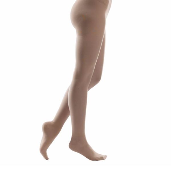 Thuasne Venoflex Secret Opaque Classe 2 Collant de Contention Doré - Long - Taille 1