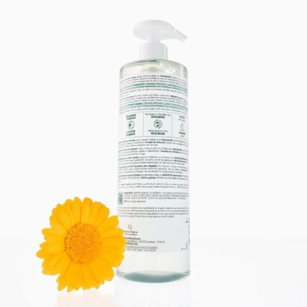 Klorane Eau Nettoyante Bébé 750 ml - Nettoie, protège et apaise sans rinçage