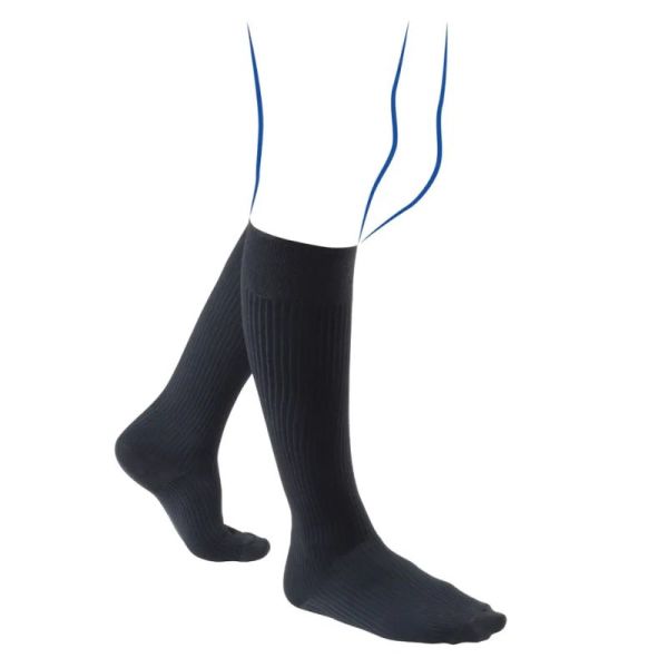 Thuasne Venoflex Fast Air Chaussettes de Contention Homme Classe 3 Long – Respirabilité et confort