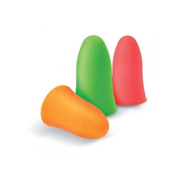 Quies Protection Auditive en Mousse Confort - 6 Paires - Fluo