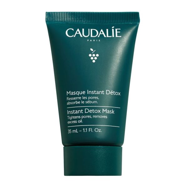 Caudalie Vinergetic C+ Masque Instant Detox - 35ml - Purifie, resserre les pores et ravive l’éclat