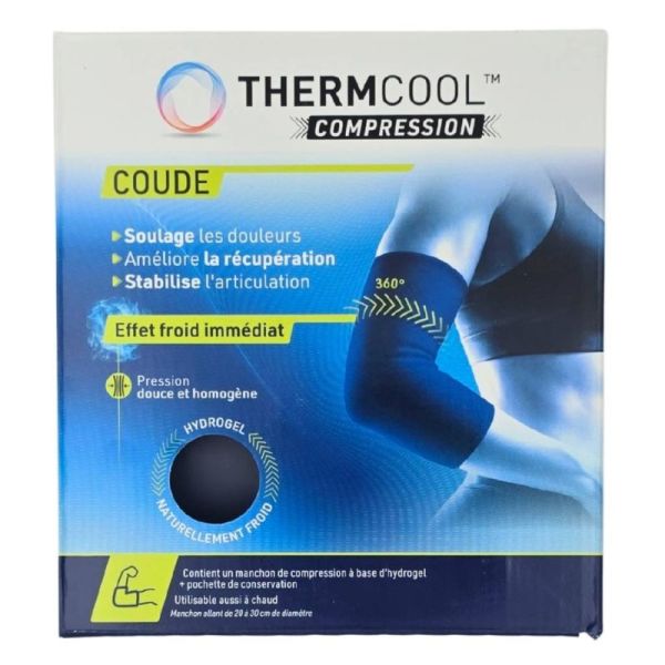 ThermCool Compression Manchon Coude 20 à 30 cm - Maintien et confort articulaire