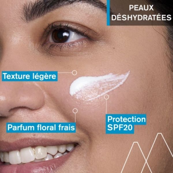 Uriage Eau Thermale Crème d'Eau SPF 20 - 40 ml - Hydrate, lisse et illumine