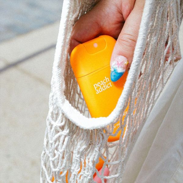 Saneez Spray Désinfectant Peach Addict 30ml – Hygiène et protection