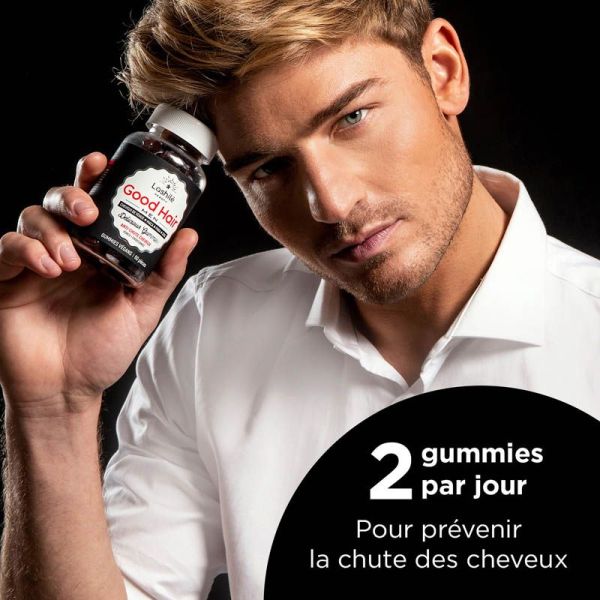 Lashilé Beauty Good Hair Homme Anti-Chute Cheveux - 60 gommes