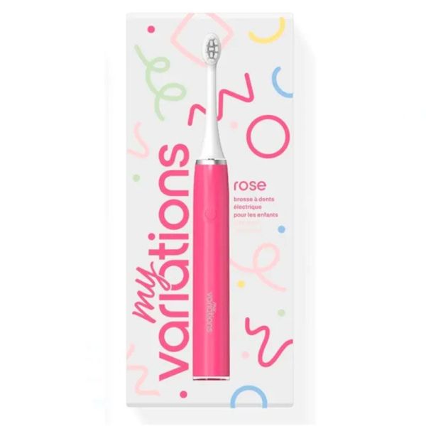 Myvariations Kids Brosse À Dents Électrique Enfant - De 3 à 12 ans - Couleur Rose - 1 unité