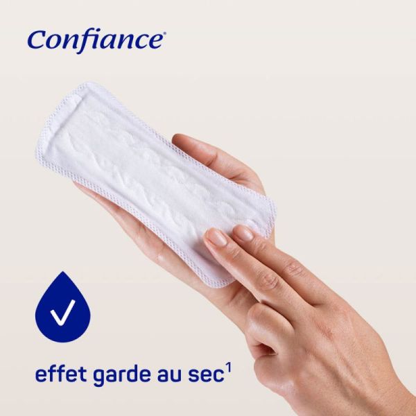 Confiance Lady Pads 1 Goutte - 28 protections - Protège-slips féminins ultra-discrets