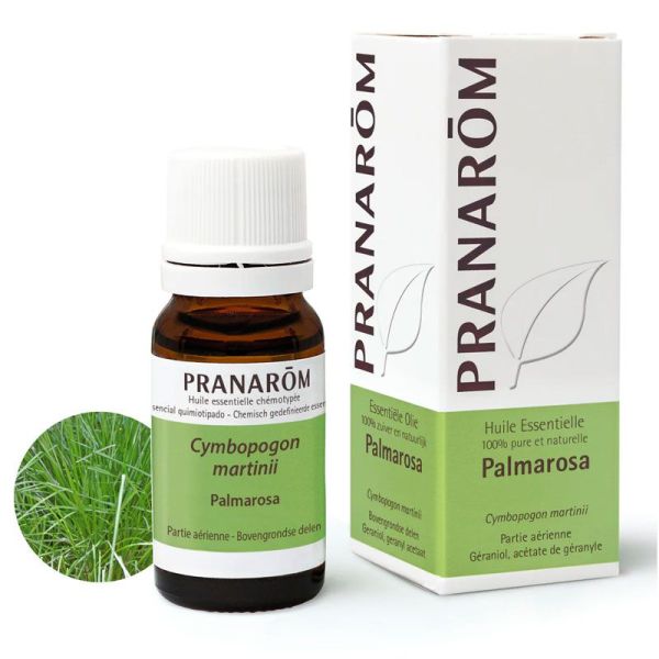 Pranarom Palmarosa 10 ml - Huile essentielle 