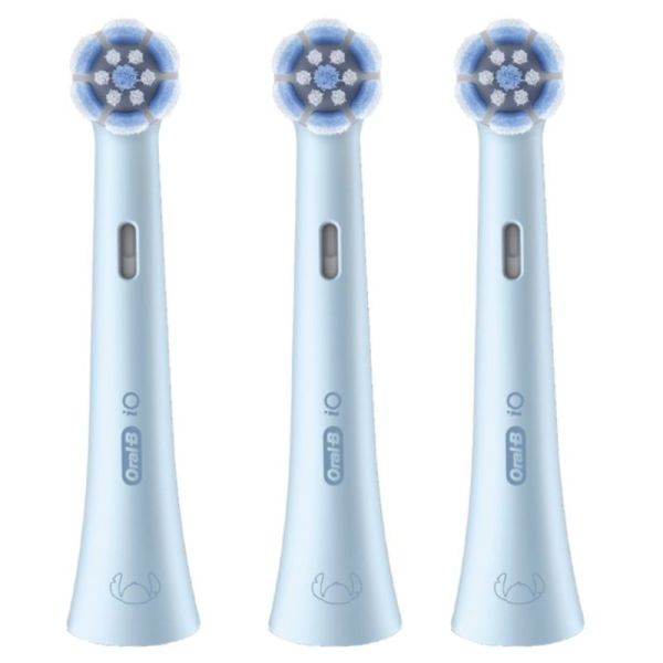 Oral-B iO Kids Disney Stitch Brossette de Brosse à Dents Électrique 6 Ans et + - Lot de 3