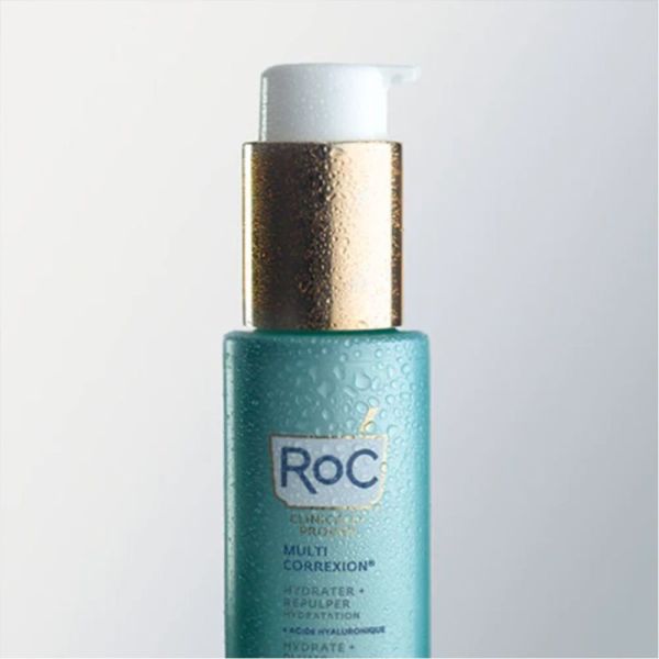 RoC Multi Correxion Hydrater + Repulper Hydratation SPF30 50 ml – Crème gel anti-âge et anti-pollution