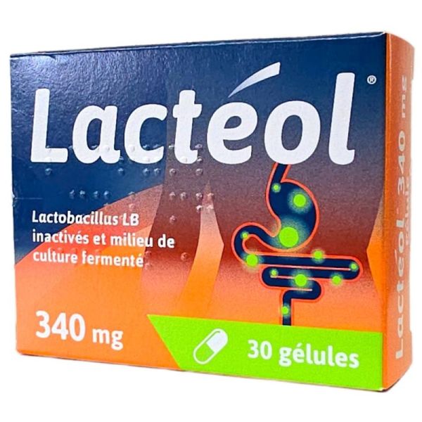 Lactéol 340mg 30 gélules