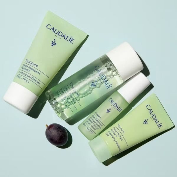 Caudalie Vinopure Starter Kit  4 produits - Routine anti-imperfections 10 jours