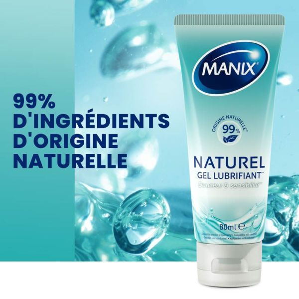 Manix Naturel Gel Lubrifiant - 80 ml