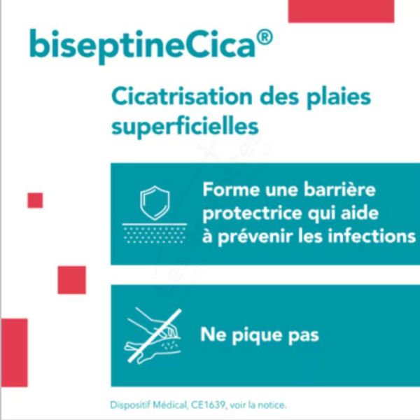 Biseptine BiseptineCica Gel Tube 50 g - Cicatrisation des plaies superficielles