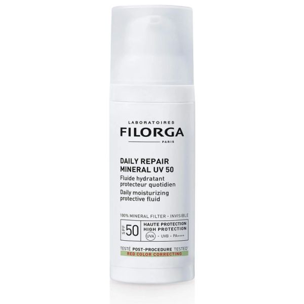 Filorga Daily Repair Mineral SPF50  - 50ml - Fluide minéral réparateur anti-rougeurs