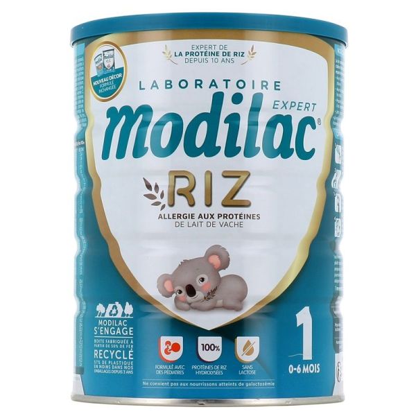 Modilac Expert Riz Lait Infantile 1ᵉʳ âge - 800g