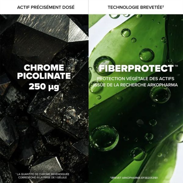 Arkopharma Arkogelules Chrome Picolinate 60 Gélules – Glycémie normale et sucre