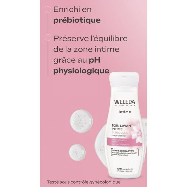 Weleda Soin Lavant Intime Extra-Doux 200ml – Apaisement et fraîcheur