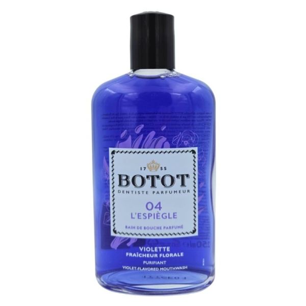 Botot 04 L'Espiègle Bain de bouche parfumé 250 ml - Fraîcheur florale à la violette