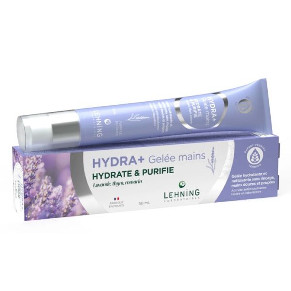 Lehninh Hydra+ Gelée Mains - 50 ml - Hydratation, douceur et pureté en un seul geste