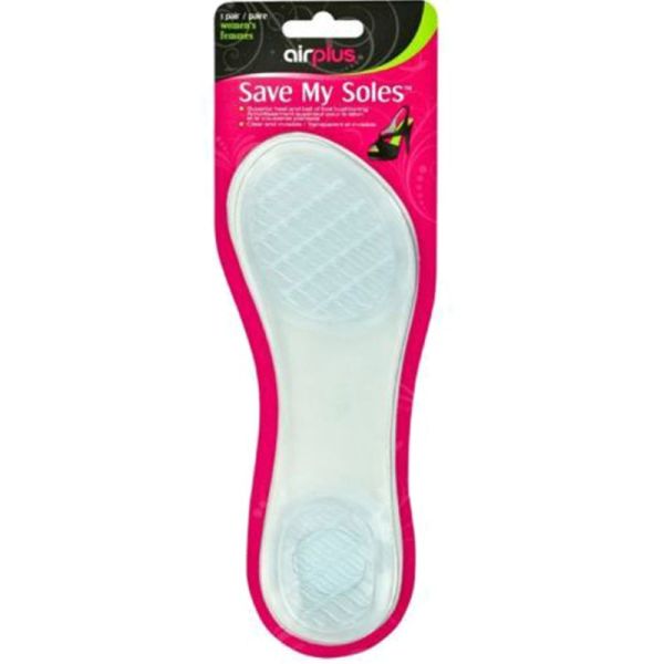 Airplus Save My Soles Semelles Gel Transparentes – Anti-frottements et ampoules