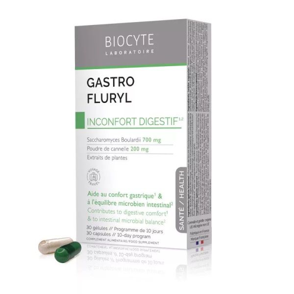 Biocyte Gastrofluryl Confort Digestif - 30 Gélules