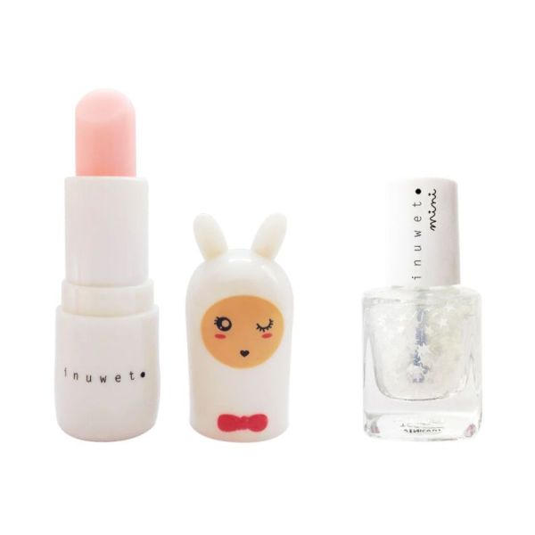 Inuwet Coffret Duo Baume & Vernis Kids Rose Clair Hydratation & Manucure Ludique