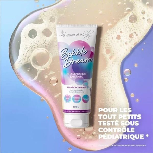 Les Secrets de Loly Bubble Dream 250ml - Shampooing doux enfant ne piquant pas les yeux