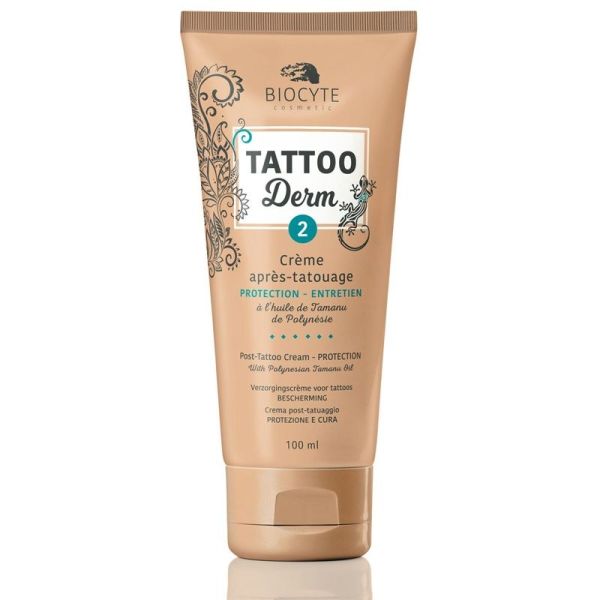 Biocyte Tattoo Derm 2 Crème Protectrice & Réparatrice Après-Tatouage - 100ml