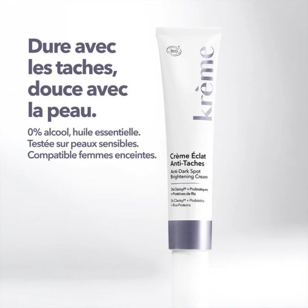 Krème Crème Éclat Anti-Taches Bio 50ml – Illumine et unifie