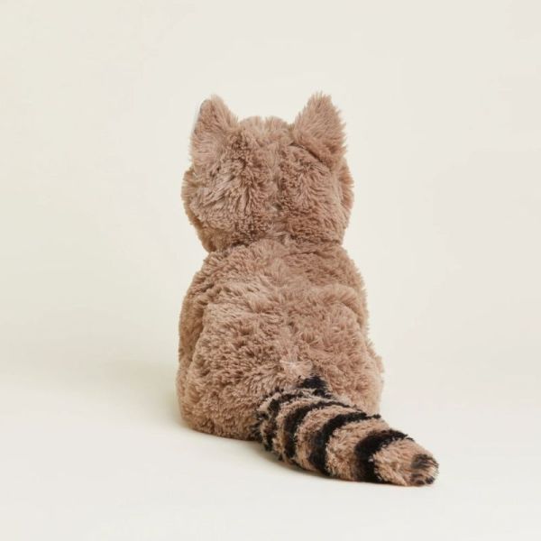 Soframar Warmies Bouillotte Peluche Raton Laveur 30 cm - Chaleur réconfortante et apaisante