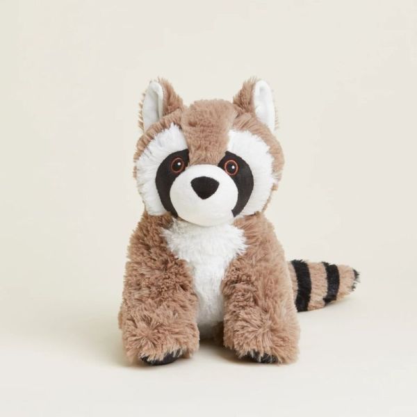 Soframar Warmies Bouillotte Peluche Raton Laveur 30 cm - Chaleur réconfortante et apaisante