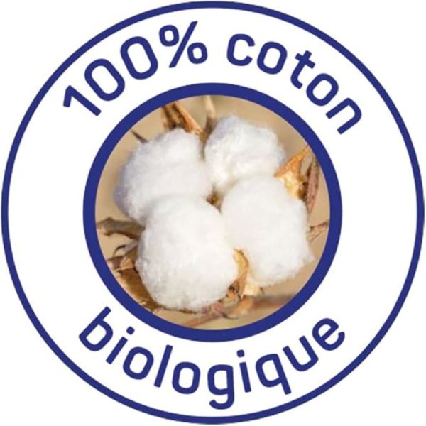 Hartmann Sterilux Rectangles de coton Bio - 8x10cm - 160 cotons