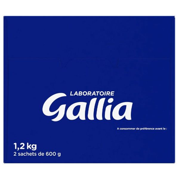 Gallia Calisma Lait Infantile Croissance 3e Âge Maxi Format 2x600g - Pour bébés de 12 mois à 3 ans