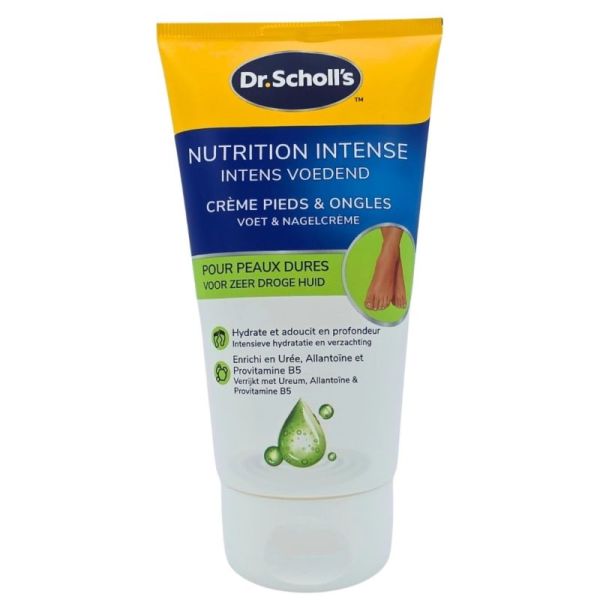 Scholl Crème Nutrition Intense Peaux Très Sèches 150ml – Réparation et douceur