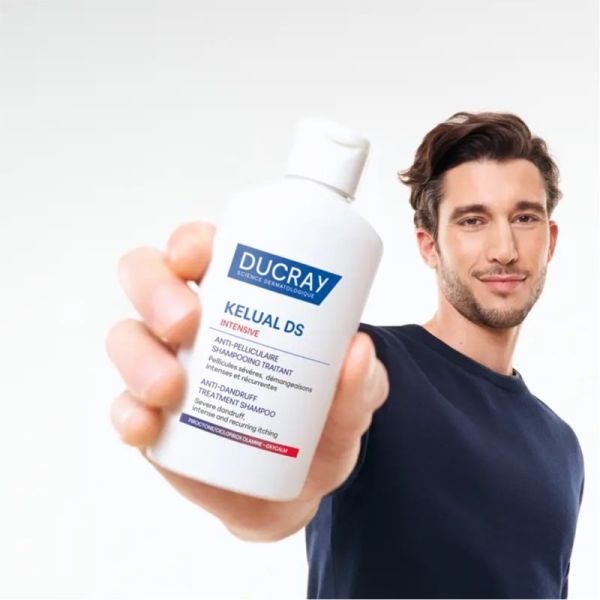 Ducray Kelual DS Intensive Shampooing Traitant Anti-Pelliculaire 2x100ml – Shampooing anti-pelliculaire sévère et anti-démangeaisons