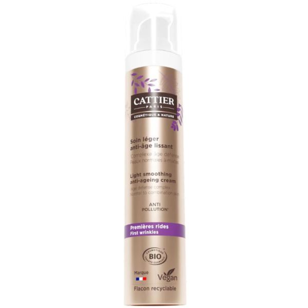 Cattier Nectar Éternel Soin Léger Anti-Âge Lissant Bio 50ml – Éclat et fermeté