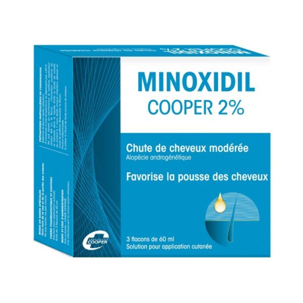 Cooper Minoxidil 2% - 3 x 60ml