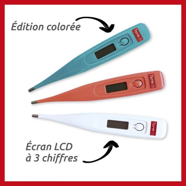 Torm Thermomètre Standard - Coloris aléatoire - 1 pièce - Simplicité, précision et petit prix