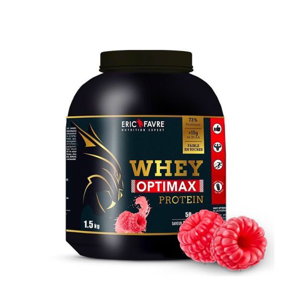 Eric Favre Whey Optimax Protein - 1,5kg - Framboise