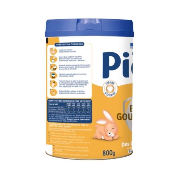 Picot Bébé Gourmand 1er âge (0-6 mois) 800 g - Répond aux besoins nutritionnels des bébés gourmands