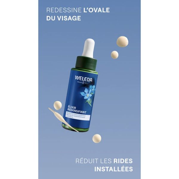 Weleda Élixir Redensifiant Gentiane Bleue et Edelweiss 30ml – Anti-âge et fermeté