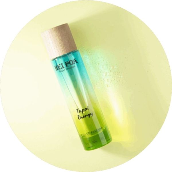 Hei Poa Eau de Parfum Tupai Energy 50 ml - Fragrance tropicale fruitée et vitaminée
